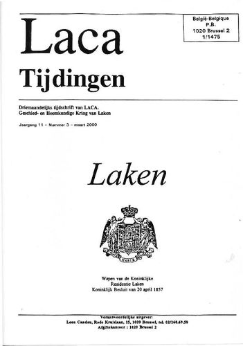 Kaft van Laca 2000-11-3